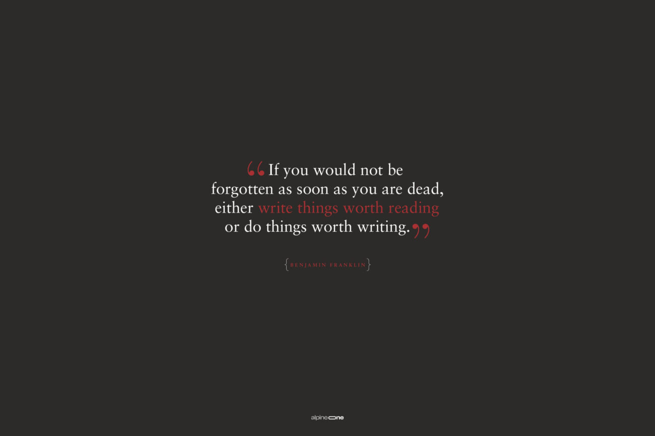 Worth Reading - Do Things Worth Writing: A Call to Live a Meaningful Life - Image 2