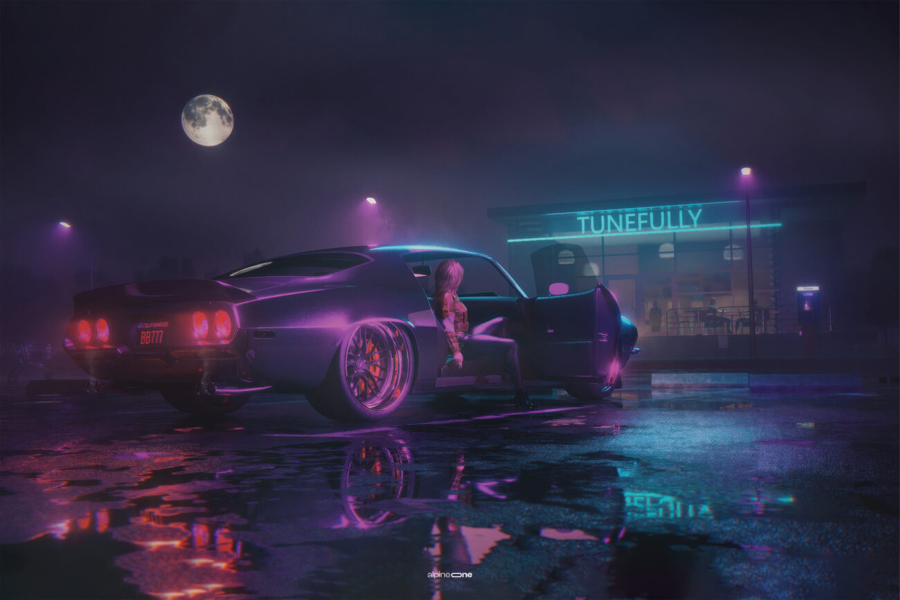 Retro Zone - Cyberpunk: A Futuristic Dive Into Neon Dreams - Image 2