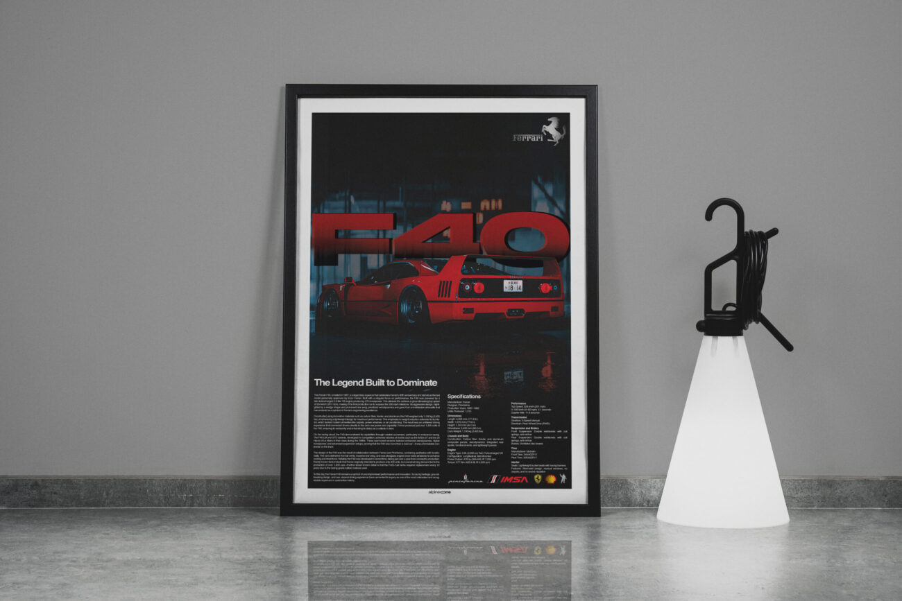 Ferrari F40 X Japanese Stance 02-02