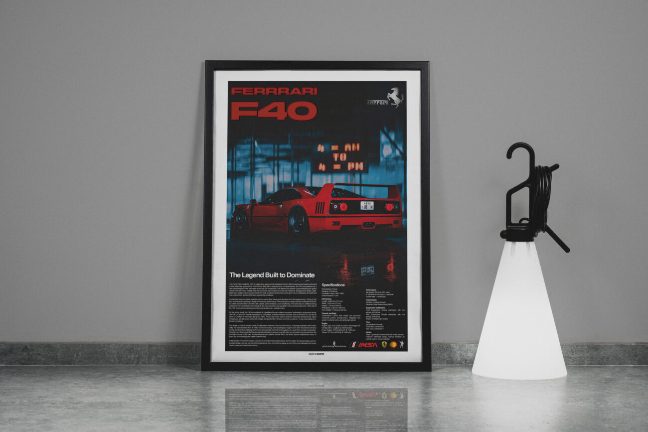 Ferrari F40 X Japanese Stance 01-02